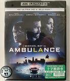 Ambulance (2022) 十字衝鋒車 4K UHD + Blu-ray  (Hong Kong Version)