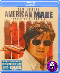 American Made 巴利薛爾: 飛常任務 Blu-Ray (2017) (Region A) (Hong Kong Version)
