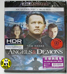 Angels & Demons 天使與魔鬼 4K UHD + Blu-Ray (2009) (Hong Kong Version)