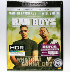 Bad Boys 重案夢幻組 4K UHD + Blu-Ray (1995) (Hong Kong Version)