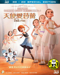 Ballerina 天使愛芭蕾 2D + 3D Blu-ray (2016) (Region A) (Hong Kong Version) French Animation aka Leap!