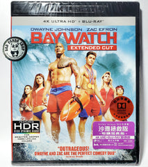 Baywatch 沙灘拯救隊 4K UHD + Blu-Ray (2017) (Hong Kong Version) Extended Cut
