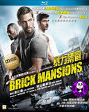 Brick Mansions Blu-Ray (2014) (Region A) (Hong Kong Version)