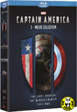 Captain America 1-3 Films 美國隊長1-3套裝 Blu-Ray Boxset (2011-2016) (Region A) (Hong Kong Version) 3 Movie Collection
