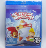 Captain Underpants: The First Epic Movie 底底超人大電影 Blu-Ray (2017) (Region Free) (Hong Kong Version)
