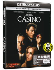 Casino 賭城風雲 4K UHD + Blu-Ray (1995) (Hong Kong Version)