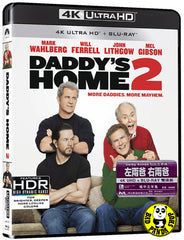 Daddy's Home 2 左兩爸 右兩爸 4K UHD + Blu-Ray (2017) (Hong Kong Version)