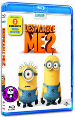 Despicable Me 2 壞蛋獎門人2 Blu-Ray (2013) (Region A) (Hong Kong Version)