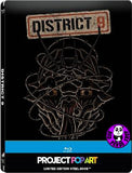 District 9 Blu-Ray (2009) (Region A) (Hong Kong Version) Gallery 1988 Project Pop Art Steelbook version