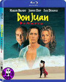 Don Juan De Marco 天生愛情狂 Blu-Ray (1994) (Region A) (Hong Kong Version)