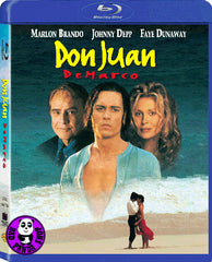 Don Juan De Marco 天生愛情狂 Blu-Ray (1994) (Region A) (Hong Kong Version)