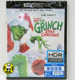 Dr. Seuss' How the Grinch Stole Christmas 聖誕怪傑 4K UHD + Blu-Ray (2000) (Hong Kong Version)