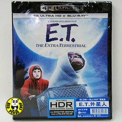 E.T. The Extra-Terrestrial ET外星人 4K UHD + Blu-Ray (1982) (Hong Kong Version)