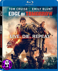 Edge Of Tomorrow Live. Die. Repeat. 異空戰士 Blu-Ray (2014) (Region A) (Hong Kong Version)