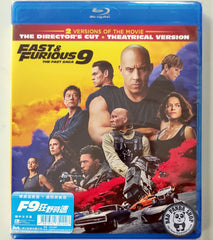 Fast & Furious 9 Director's Cut Blu-ray (2021) F9狂野時速 導演版 (Region Free) (Hong Kong Version) aka F9 The Fast Saga