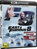 Fast & Furious 8 狂野時速8 4K UHD + Blu-Ray (2017) (Hong Kong Version) aka The Fate Of The Furious