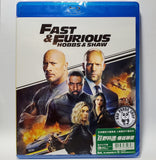 Fast & Furious: Hobbs & Shaw Blu-Ray (2019) 狂野時速: 雙雄聯盟 (Region A) (Hong Kong Version)