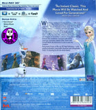 Frozen 3D Blu-Ray (2013) 魔雪奇緣 (Region Free) (Hong Kong Version)
