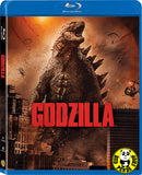 Godzilla 哥斯拉 Blu-Ray (2014) (Region A) (Hong Kong Version)
