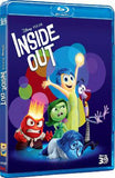 Inside Out 3D Blu-Ray (2015) 玩轉腦朋友 (Region A) (Hong Kong Version)