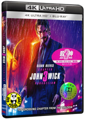 John Wick Chapter Three: Parabellum 殺神John Wick 3 4K UHD + Blu-Ray (2019) (Hong Kong Version)
