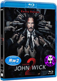 John Wick Chapter Two 殺神2 Blu-Ray (2017) (Region A) (Hong Kong Version)
