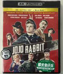 Jojo Rabbit 4K UHD + Blu-ray (2019) 陽光兔仔兵 (Hong Kong Version)