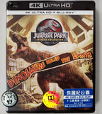Jurassic Park Trilogy 4K UHD + Blu-ray (1993-2001) 侏羅紀公園1-3集電影套裝 (Hong Kong Version) 3-Movie Collection
