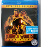 Jurassic World Dominion Blu-ray (2022) 侏羅紀世界: 統治霸權 (Region Free) (Hong Kong Version)