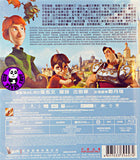 Justin & The Knights Of Valour Blu-Ray (2013) (Region A) (Hong Kong Version) a.k.a. Justin y la espada del valor