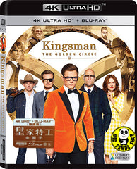 Kingsman: The Golden Circle 皇家特工: 金圈子 4K UHD + Blu-Ray (2017) (Hong Kong Version)