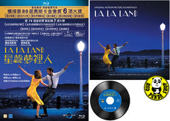 La La Land 星聲夢裡人 Blu-Ray + OST CD 電影原聲大碟 (2016) (Region A) (Hong Kong Version) Limited Set of 4 Coasters