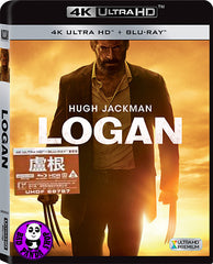 Logan 盧根 4K UHD + Blu-Ray (2017) (Hong Kong Version) 2 Disc Theatrical Version 原裝上畫雙碟版