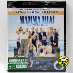 Mamma Mia! Here We Go Again 4K UHD + Blu-Ray (2018) 媽媽咪呀! 開心再嚟 (Hong Kong Version)