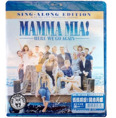Mamma Mia! Here We Go Again Blu-Ray (2018) 媽媽咪呀! 開心再嚟 (Region A) (Hong Kong Version)