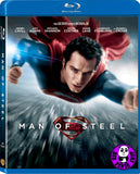 Man Of Steel 超人: 鋼鐵英雄 Blu-Ray (2013) (Region A) (Hong Kong Version)