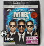 Men In Black 3 黑超特警組3 4K UHD + Blu-Ray (2012) (Hong Kong Version)