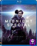 Midnight Special 異能劫‬ Blu-Ray (2016) (Region A) (Hong Kong Version)