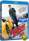 Need For Speed 3D 極速激戰 Blu-Ray (2014) (Region Free) (Hong Kong Version)