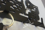 Stylish Metal Art Decor Wall Mounted Key Hook Hanger (Owls)