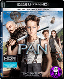 Pan 小飛俠: 魔幻始源 4K UHD + Blu-Ray (2015) (Hong Kong Version)
