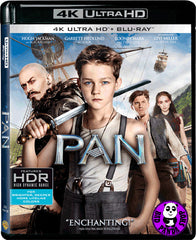 Pan 小飛俠: 魔幻始源 4K UHD + Blu-Ray (2015) (Hong Kong Version)