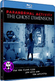 Paranormal Activity: The Ghost Dimension Blu-Ray (2015) (Region A) (Hong Kong Version) a.k.a. Paranormal Activity 5