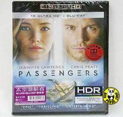 Passengers 4K UHD + Blu-Ray (2016) 太空潛航者 (Hong Kong Version)