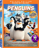 Penguins Of Madagascar 2D + 3D Blu-Ray (2014) (Region A) (Hong Kong Version)