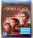 Quiet Place 2 Blu-ray (2021) 無聲絕境II (Region A) (Hong Kong Version)