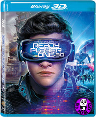 Ready Player One 挑戰者1號 2D + 3D Blu-Ray (2018) (Region A) (Hong Kong Version)