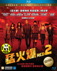 Red 2 Blu-Ray (2013) (Region A) (Hong Kong Version)