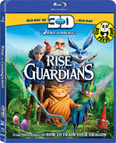 Rise Of The Guardians 2D + 3D Blu-Ray (2012) (Region Free) (Hong Kong Version)