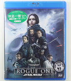Rogue One: A Star Wars Story 俠盜一號: 星球大戰外傳 3D Blu-Ray (2016) (Region Free) (Hong Kong Version)